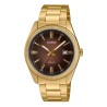 CASIO COLLECTION Mod. DATE, GOLD - BRONZE MTP-1302PGC-5AVEF